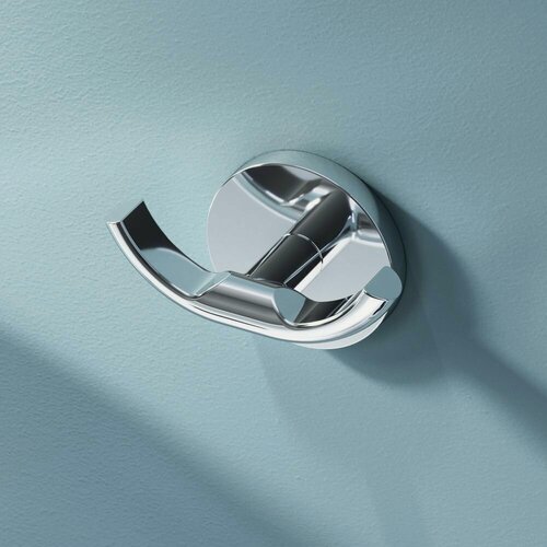 Изображение товара Крючок для полотенец в ванную AM.PM X-Joy хром, двойной, крючки для полотенца для ванной