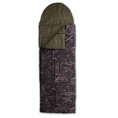 Спальный мешок туристический до -5 градусов камуфляж Mtp black 2090₽