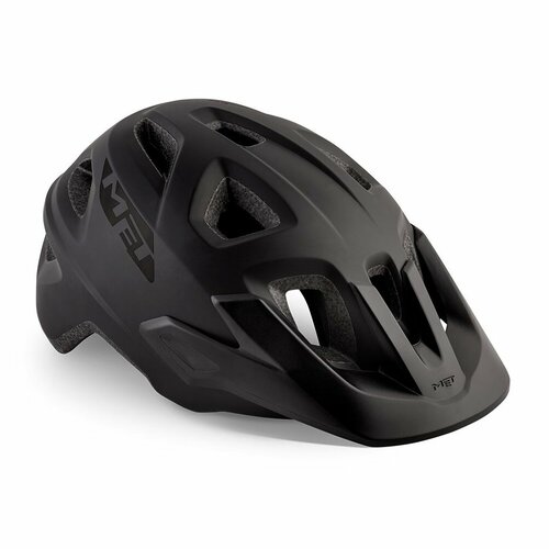 фото Велошлем met echo mips helmet 2024 (3hm118ce00), цвет черный, размер шлема s/m (52-57 см)