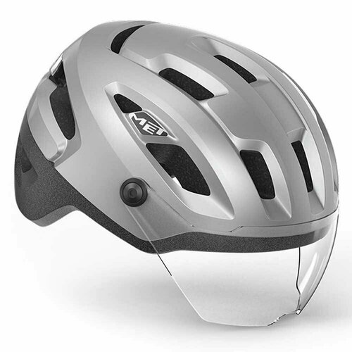 фото Велошлем met intercity mips helmet (3hm141ce00), цвет серебристый, размер шлема l (58-61 см)