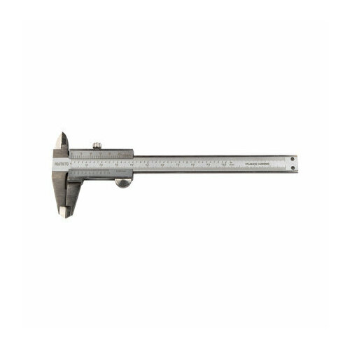 ASIMETO 341-04-4 Штангенциркуль нониусный тип 1; 0,02 мм, 0-100 мм