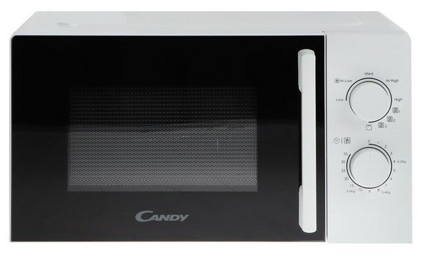 Микроволновая Печь Candy CMG20SMW-07 20л. 700Вт белый 38001002 - фотография № 3