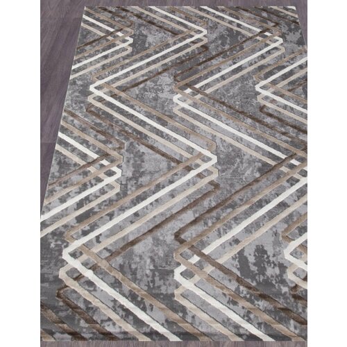 Ковер 04036C - GREY / BROWN ARMINA (0.8 х 1.5 м)