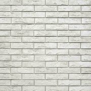 Вайт хиллс Лофт Брик А330-00 искусственный камень белый (64 шт) (1,04 кв. м) / WHITE HILLS Лофт Брик А330-00 декоративный облицовочный кирпич белый (уп