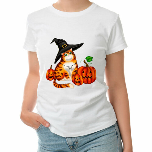 фото Футболка roly, размер m, белый