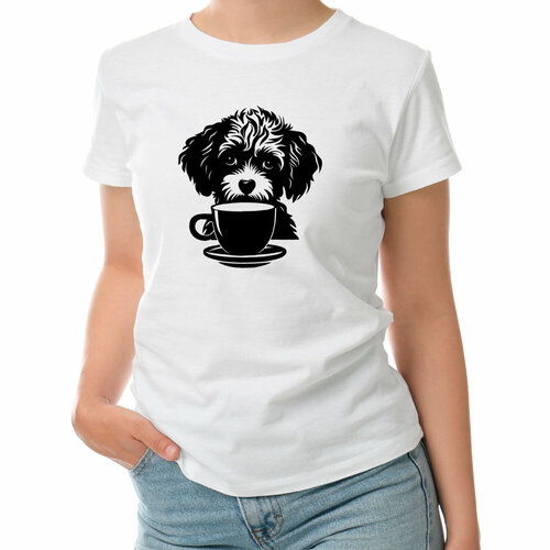 фото Футболка roly, размер s, белый