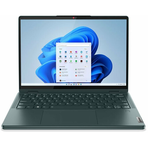 Ноутбук Lenovo Yoga 6 13ALC7 133 IPS AMD Ryzen 7 5700U LPDDR4x 16ГБ SSD 512ГБ AMD Radeon т бирюзовый 82ud004tru 11099000₽