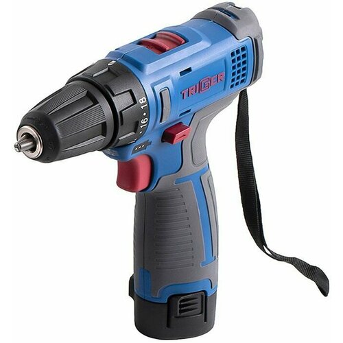 Триггер 20101 шуруповерт аккумуляторный 15Ач 12В TRIGGER 20101 дрель-шуруповерт аккумуляторный 15Ач 12В 703200₽