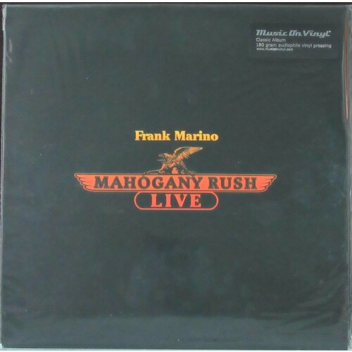Marino Frank & Rush Mahogany Виниловая пластинка Marino Frank & Rush Mahogany Live виниловая пластинка аквариум live 10lp