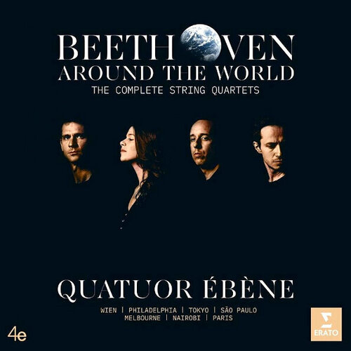 Quatour Ebene Виниловая пластинка Quatour Ebene Beethoven Around The World - 3 String Quartets виниловая пластинка goldie ens plastic world lp