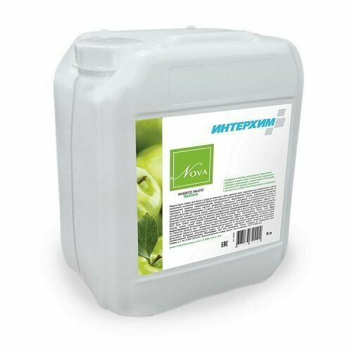 Жидкое мыло Nova с ароматом Фруктов яблоко