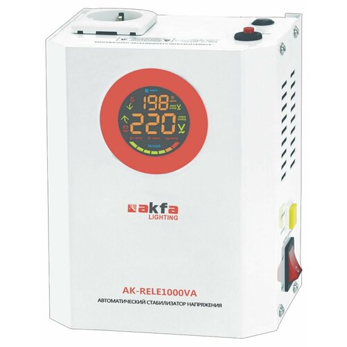 Стабилизатор напряжения Аkfa Lighting AK-RELE 1Kv стабилизатор напряжения аkfa lighting ak rele 0 5kv b