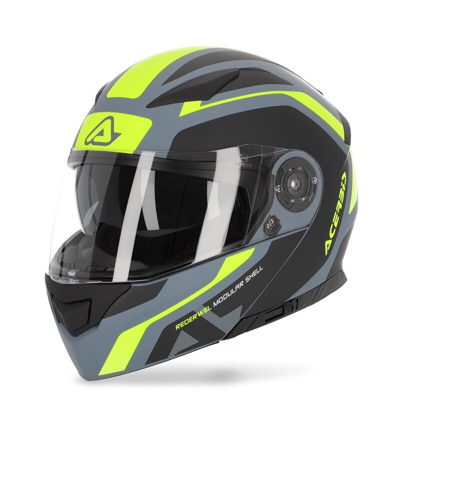 Шлем Acerbis REDERWEL Grey/Yellow XXL