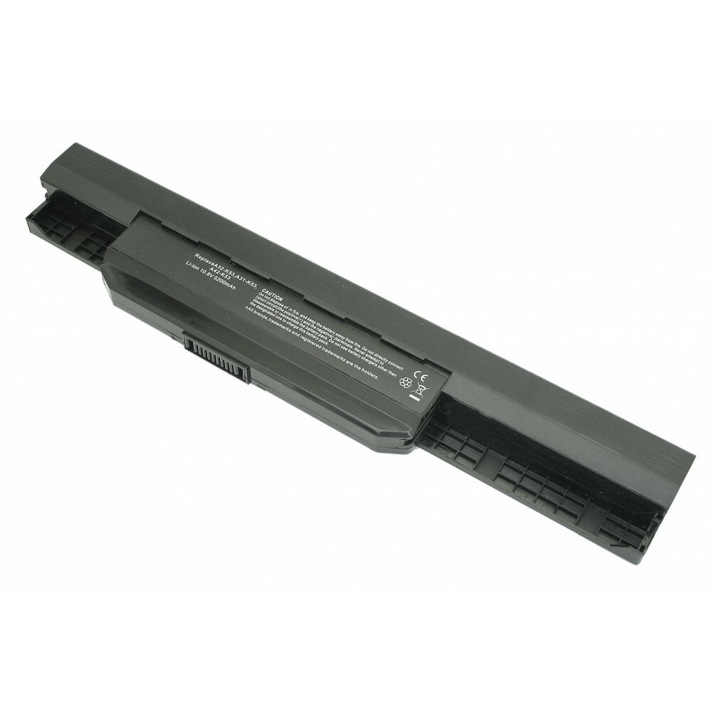 Аккумулятор (Батарея) для ноутбука Asus K53 (A32-K53) 108V 5200mAh REPLACEMENT черная