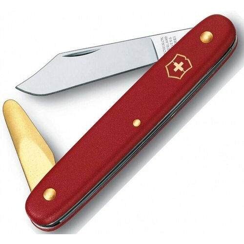фото Victorinox 3.9110 нож victorinox ecoline garden, 155 мм, 2 функция, красный