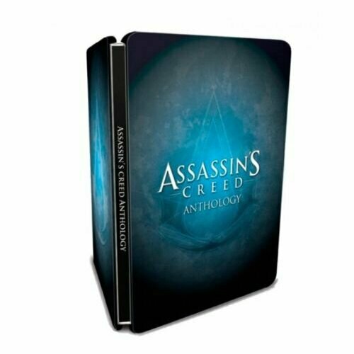 Металический бокс для 6 DVD/CD дисков размер G1 стилбук антология Assassin's Creed STEELBOOK 6 DVDs Anthology eidos anthology