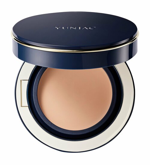 YUNJAC Smoothing Cover Compact Foundation Тональная основа для лица разглаживающая SPF 50+, 2х16 г, 01