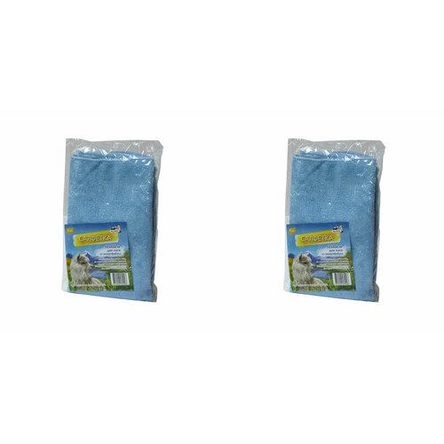 Альпак Тряпка для пола из микрофибры, 50х60 см, 2 шт