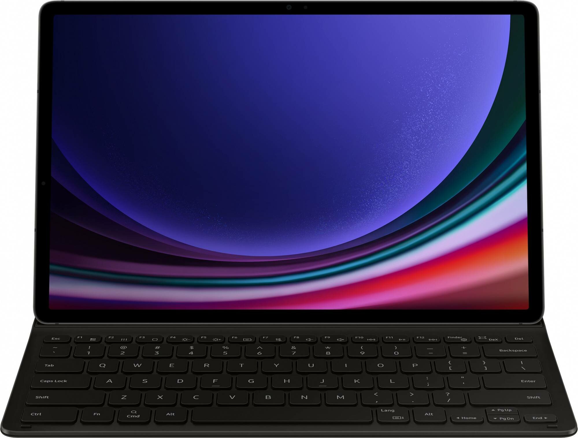 Чехол-клавиатура SAMSUNG для Galaxy Tab S9+, черный (EF-DX810BBRGRU) — фото 7