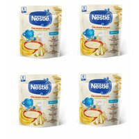 Каша молочная Nestle овсяная груша-банан с 6 месяцев 200 г 4 шт