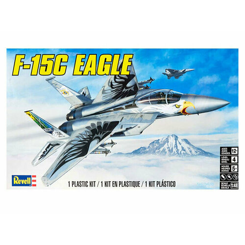 15870 Revell Американский всепогодный истребитель F-15C Eagle (1:48) hasegawa сборная модель американского всепогодого истребителя f 15c eagle u s air force e13 1 72 00543