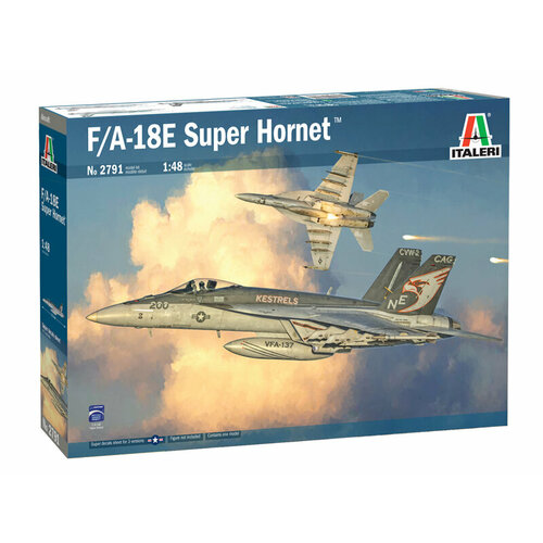 2791 italeri Палубный истребитель Boeing F/A-18E Super Hornet (1:48)