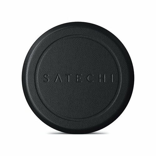 Satechi Магнитная накладка Satechi Magnetic Sticker Black для iPhone 11/12 чёрная ST-ELMSK