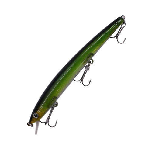 фото Воблер для рыбалки awees hl050 120 мм/ вес -15 g/ цвет 8/ заглубление 0-2 м/минноу медленно всплывающий/ снасть для спиннинга/приманка для спиннинга