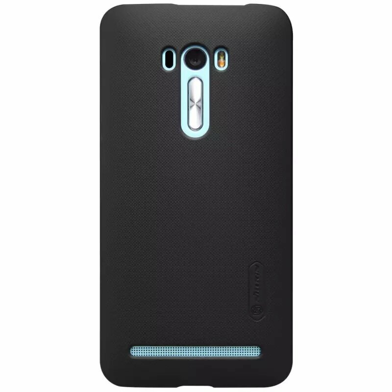 Накладка Nillkin Frosted Shield пластиковая для ASUS Zenfone Selfie ZD551KL Black (черная) + пленка