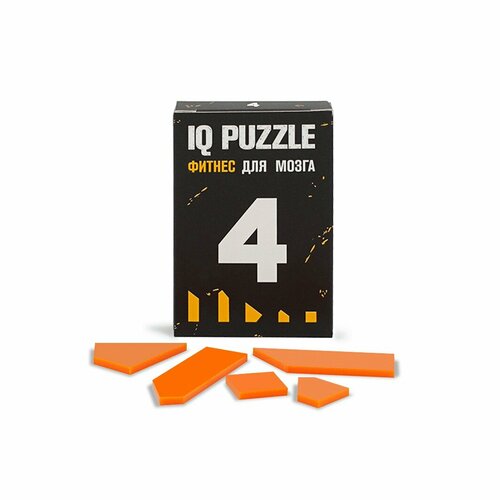 IQ PUZZLE Цифра 4 (5 деталей)