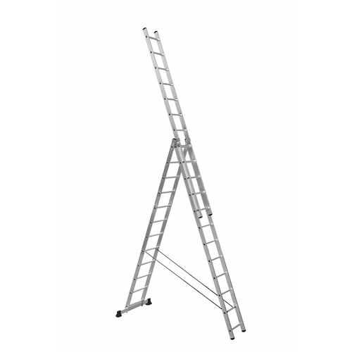 Лестница-Стремянка Sevenberg 3X12 Алюминиевая Трехсекционная алюминиевая трехсекционная лестница krause corda 3x12 010445