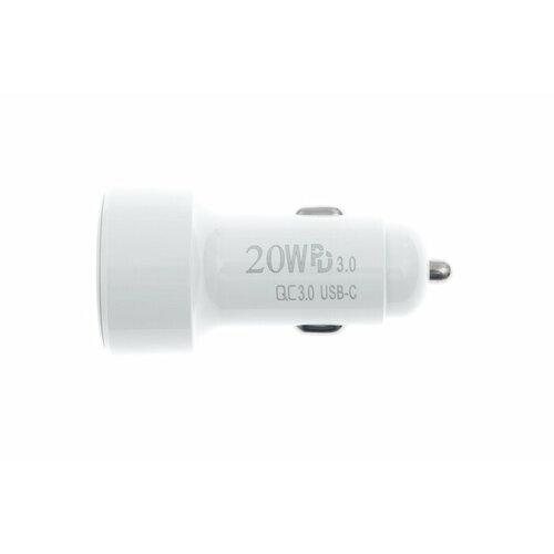 АЗУ TYPE-C 3.0A 1 USB LZ-201 PD20W+QC3.0 белый