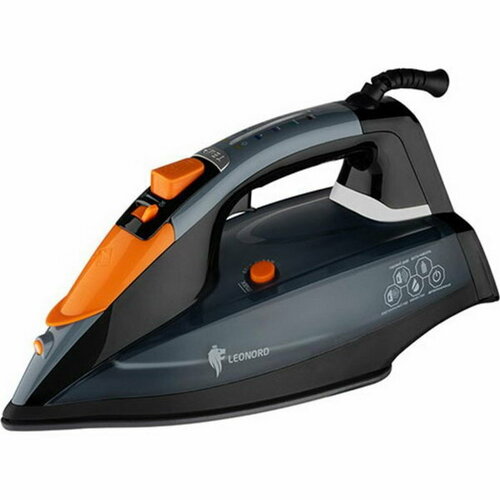 Утюг LE-1803 2400 Вт керамическая подошва 20 гмин 380 мл чёрный 473700₽