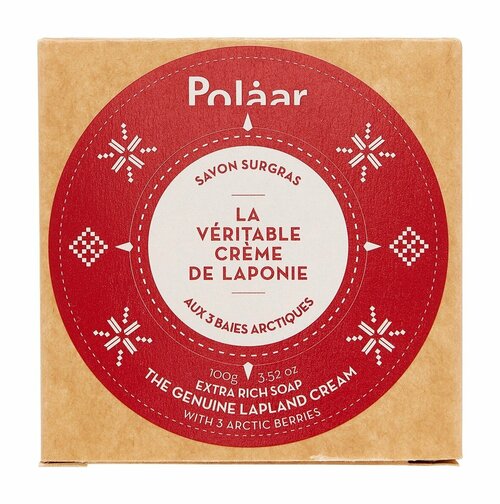 POLAAR The Genuine Lapland Extra Rich Soap Мыло для лица и тела увлажняющее, 100 г