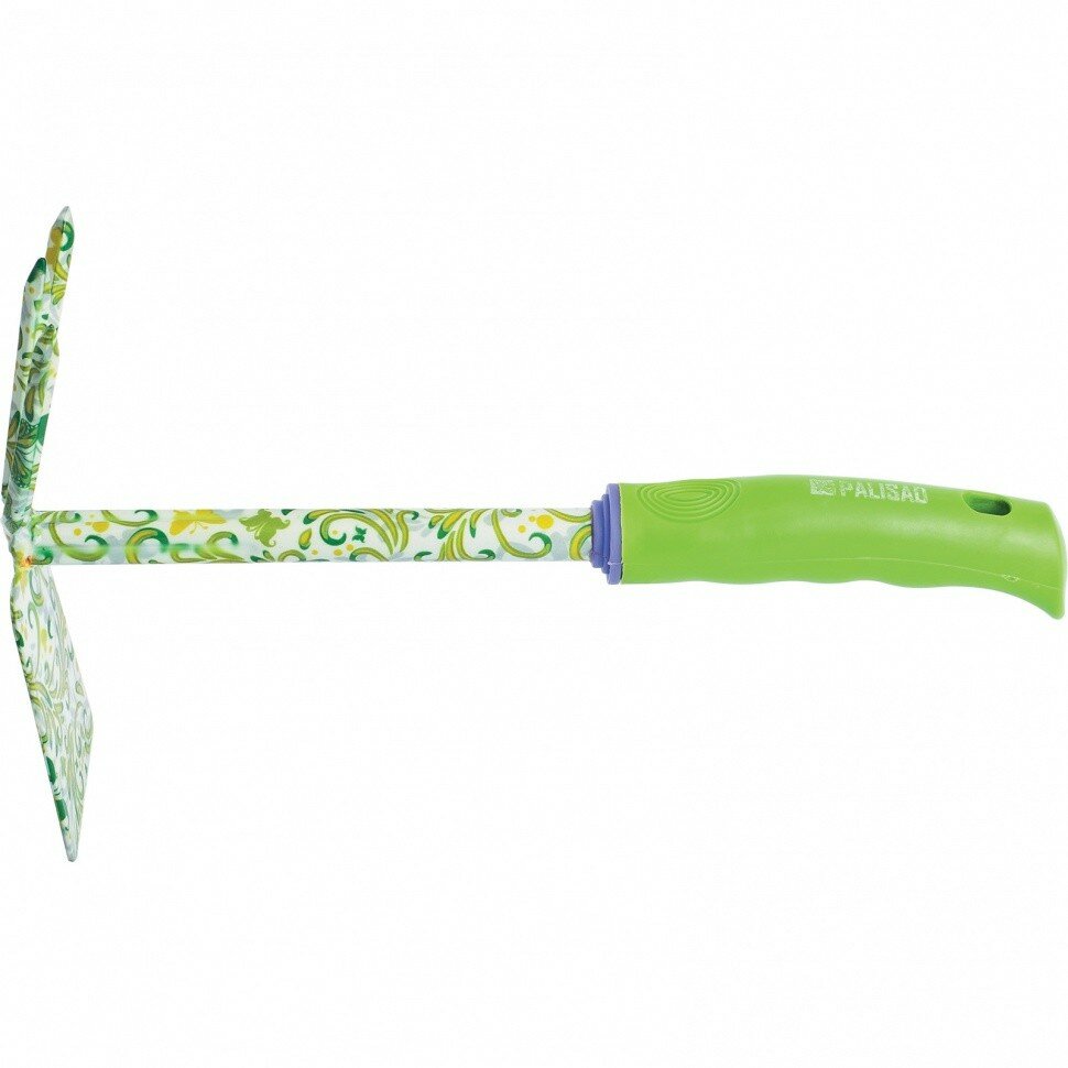 PALISAD Мотыжка комбинированная  65 х 310 мм  стальная  пластиковая рукоятка  Flower Green  Palisad   620415  