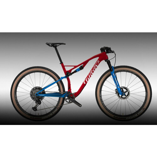 фото Велосипед wilier urta sram gx axs 966 sidslu (2023) m, красный/синий