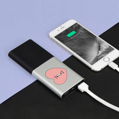 Аккумулятор внешний с подсветкой 6000 mAh Quark On and Off 159900₽