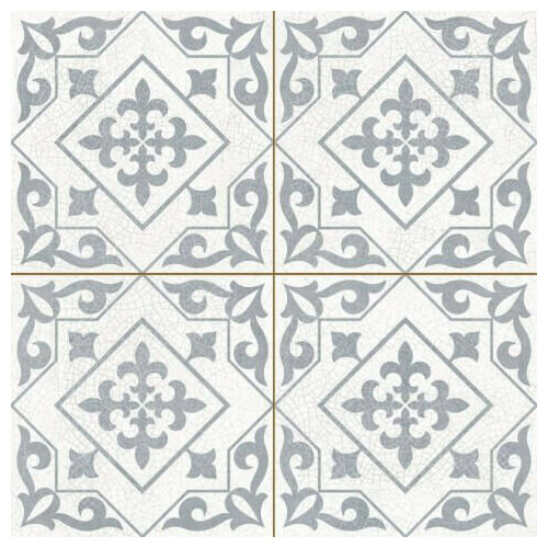 Напольная плитка DVOMO TIMELESS TEMPLE SILVER 45x45