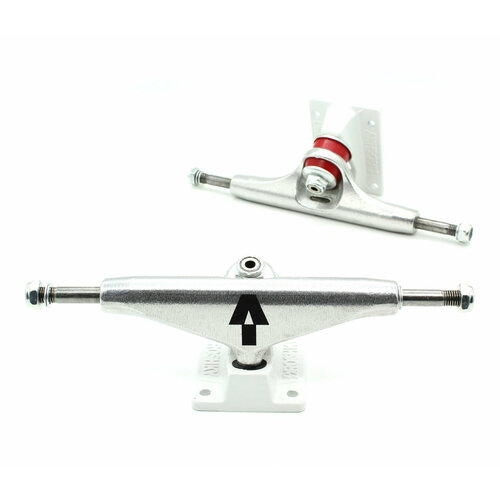 фото Комплект подвесок droshky truck light logo white & silver 5.25 для скейтборда