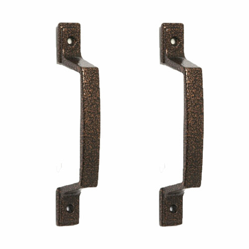 Ручка-скоба РСА-80 мм полимерное покрытие, (комплект 2 штуки) (медь)