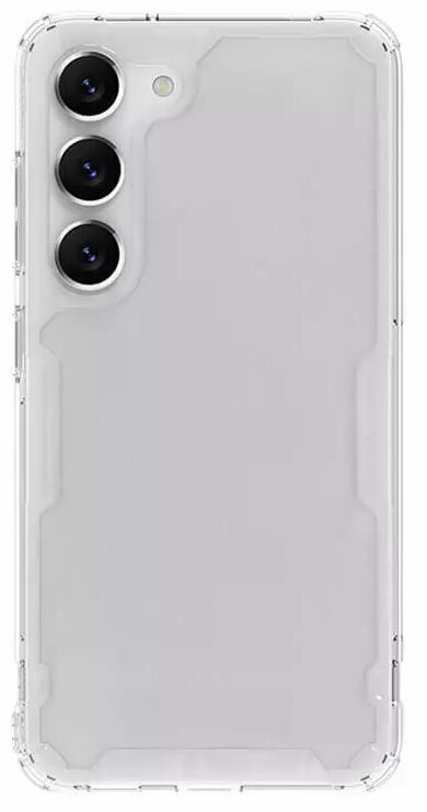 Накладка Nillkin Nature TPU Pro Case силиконовая для Samsung Galaxy S23 Plus SM-S916 прозрачная