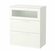 Комод с 3 ящиками Ikea Brimnes Икеа Бримнэс, матовое стекло, 78x9...