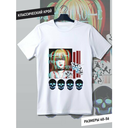 фото Футболка, размер l, белый будь на стиле