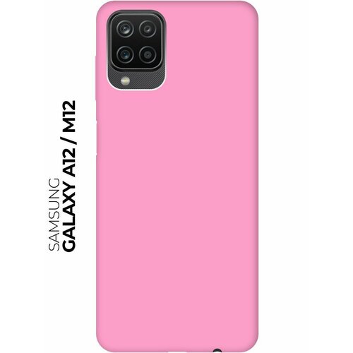 RE: PA Чехол - накладка Soft Sense для Samsung Galaxy A12 розовый