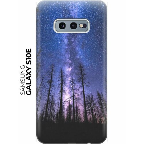 RE: PA Накладка Transparent для Samsung Galaxy S10e с принтом Ночной лес и звездное небо re pa накладка transparent для samsung galaxy a02s с принтом ночной лес и звездное небо