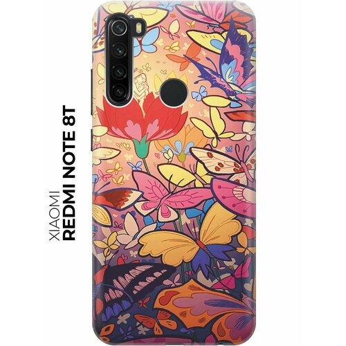 RE: PA Чехол - накладка ArtColor для Xiaomi Redmi Note 8T с принтом Красочный мир re pa чехол накладка artcolor для xiaomi redmi note 8t с принтом алые маки