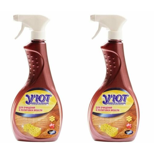 Ют Спрей для очищения и полировки мебели, 500 мл, 2 шт