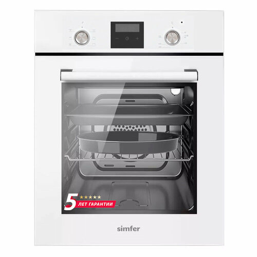 Электрический духовой шкаф Simfer B4EW56016 6 режимов работы гриль конвекция 4029000₽