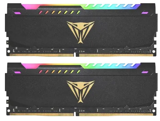 Память оперативная DDR4 16Gb (2x8Gb) Patriot Viper Steel Gaming 3200MHz (PVSR416G320C8K) радиатор