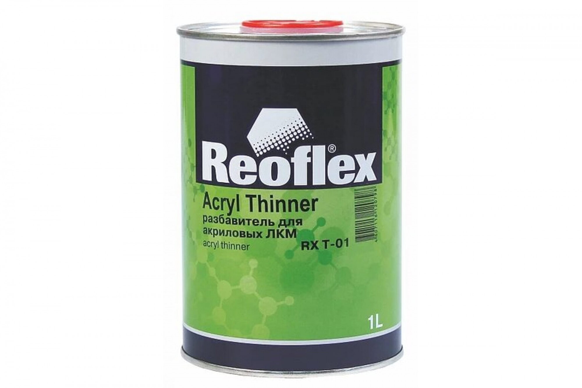 REOFLEX Разбавитель для акриловых ЛКМ Acryl Thinner RX T-01, 1литр